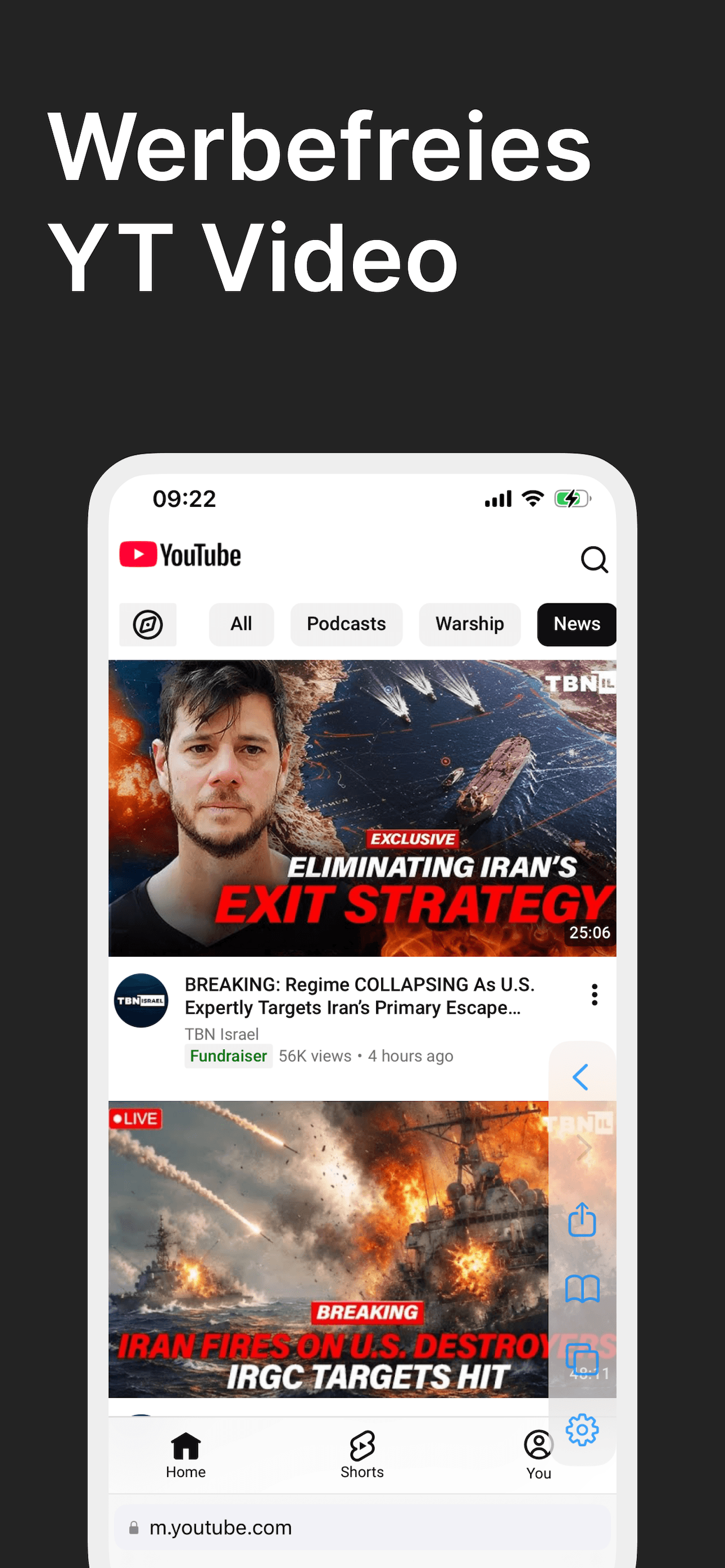 PureTube App-Screenshot 4